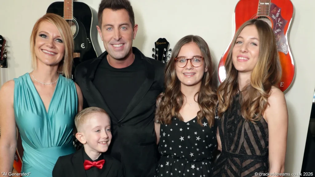 Jeremy and Adrienne Camp with their children